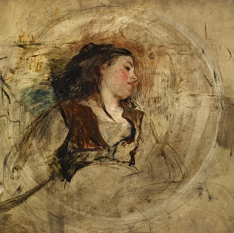 La moglie dell'artista - Scottish National Gallery, Edinburgo